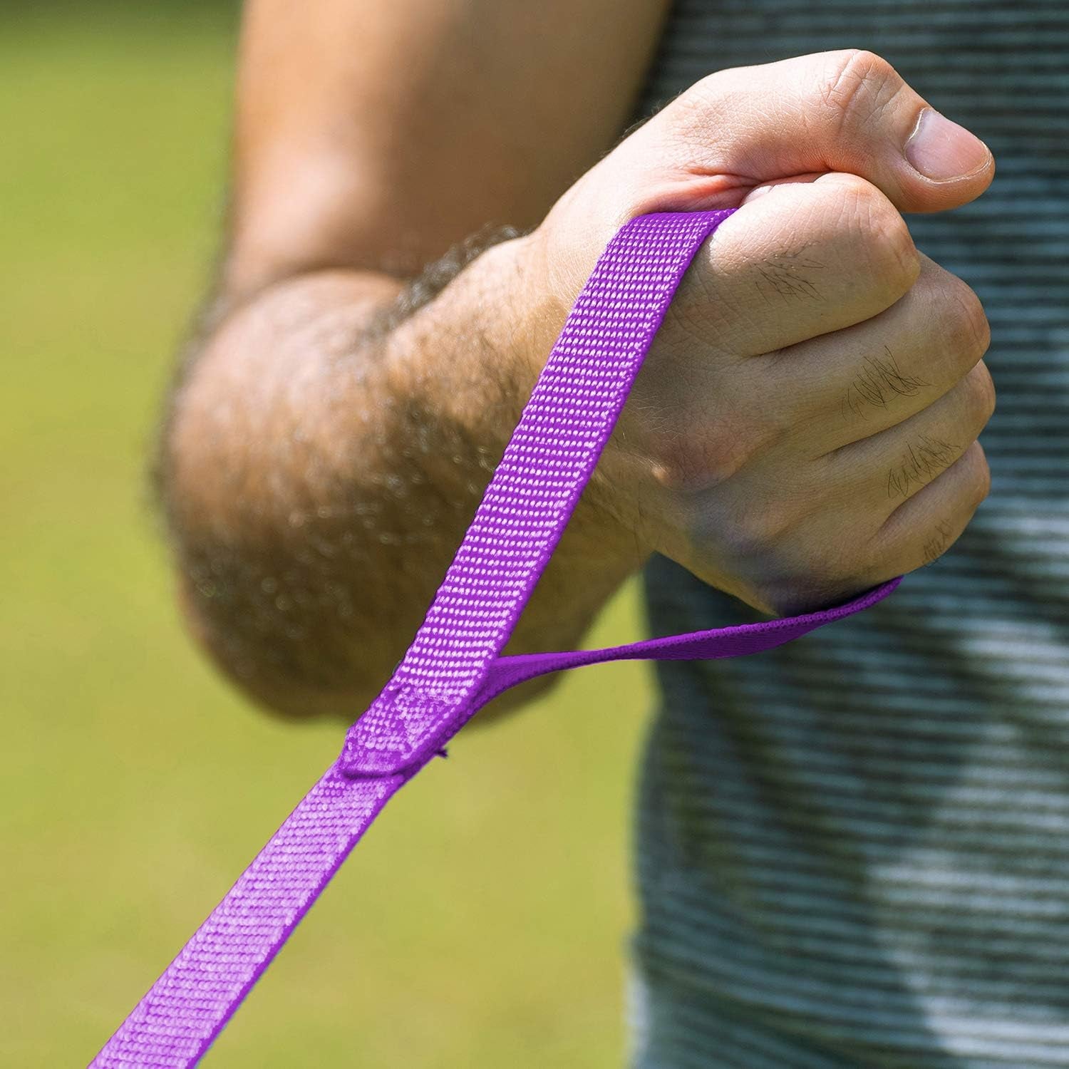 Dog/Puppy Obedience Recall Training Agility Lead - 15Ft 20Ft 30Ft 50Ft 100Ft Training Leash - Great for Training, Play, Camping, or Backyard (15 Feet, Purple)