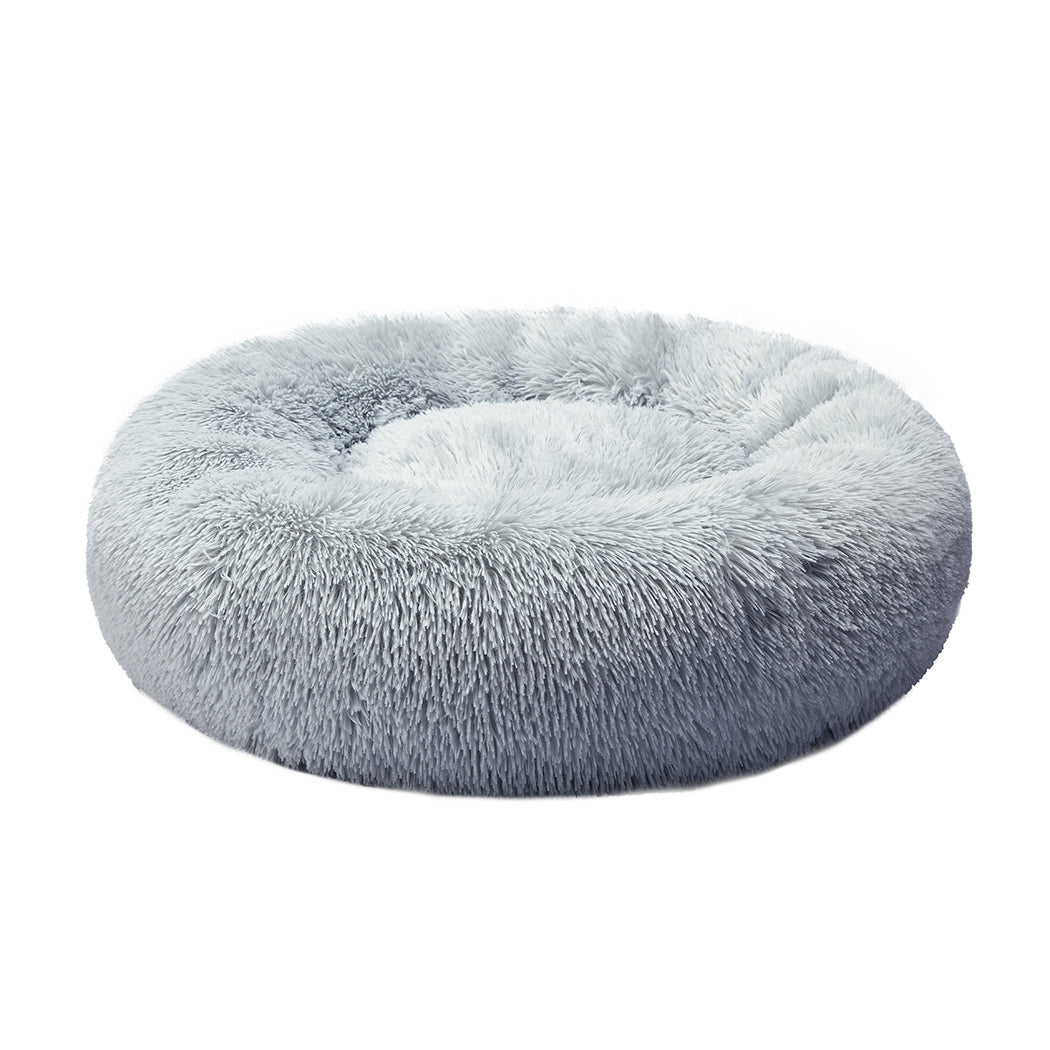 Pawz Dog Calming Bed Warm Soft Plush Thicker round Comfy Sleeping Large Washable
